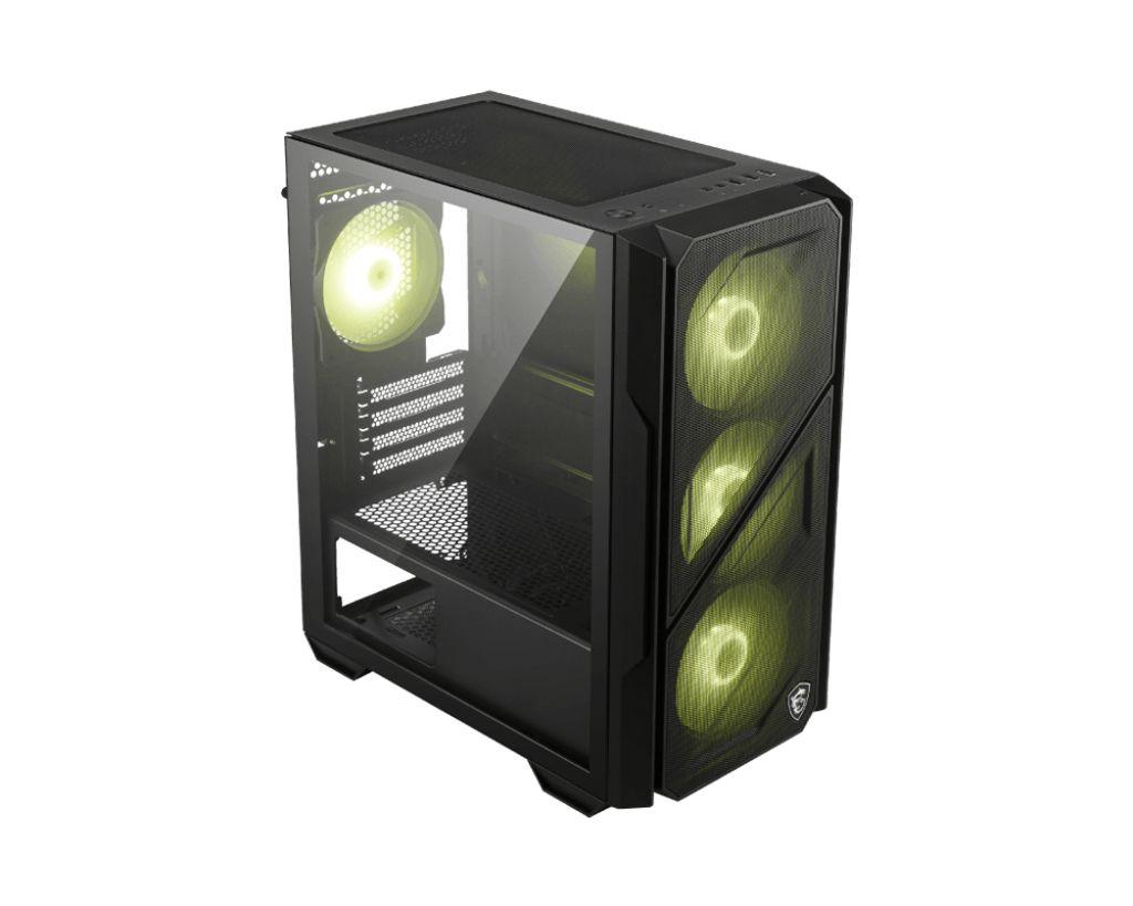 Caixa Micro-ATX MSI MAG FORGE M110R AIRFLOW (Micro ATX, Mini-ITX - Mini Tower - Metal - Preto) — miniatura 2