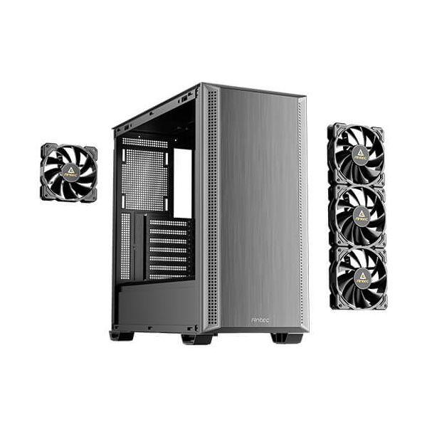 Caixa PC ANTEC P7S (ATX, micro ATX, ITX - Midi Tower - Aço, plástico - Preto) — miniatura 2
