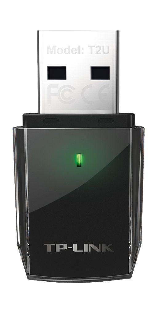 Adaptador USB Wi-Fi TP-LINK Archer T2U V2 (Wi-Fi 5 - 11, 54, 150, 433 e 600 Mbit/s - Banda dupla, 2,4 GHz e 5 GHz - Preto), miniatura 3