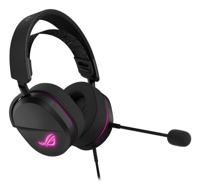 Headset Gaming ASUS ROG Pelta Core (Binaural - Com fios - Circumaural - Preto), miniatura 6