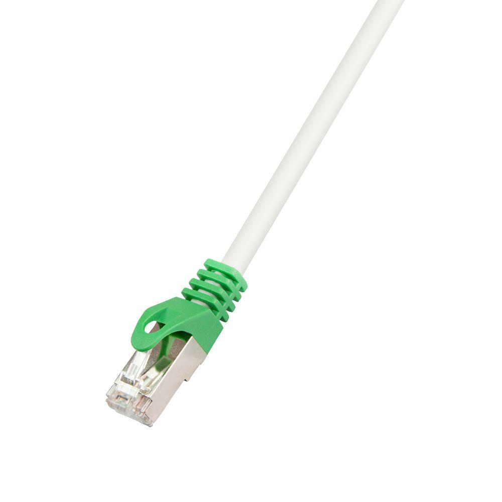 Cabo de Rede Crossover LOGILINK CQ2022X (0,5 m - Cat6 - RJ-45 - Cinzento)