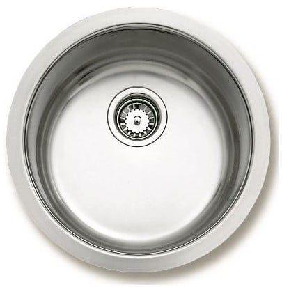 Lava-Loiça de Encastre TEKA ERC Redondo (Aço inoxidável 18/10 - Inox)