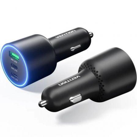 Carregador Automóvel VENTION FFPB0 (165 W - Prateado/Preto)
