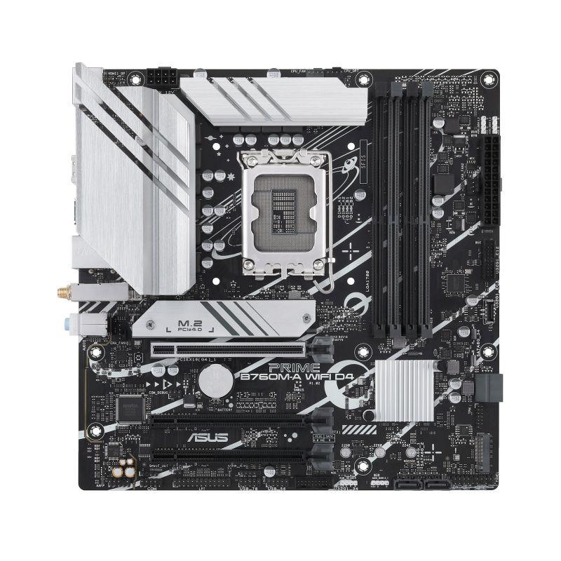 Motherboard ASUS PRIME B760M-A WIFI D4 (LGA 1700 - Micro ATX - Duplo canal)