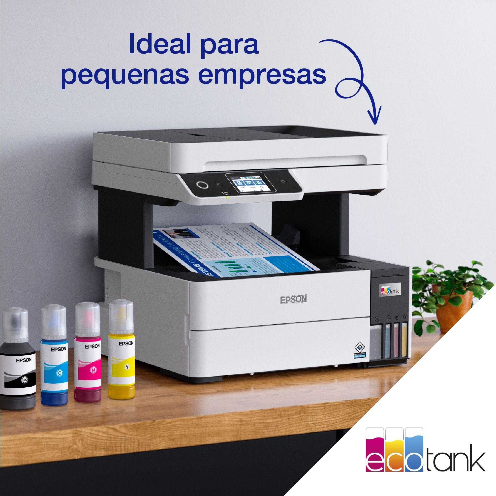 Impressora Multifunções EPSON EcoTank Pro ET-5185 (A4 - Impressão a cores - 250 folhas - Preto e Branco), miniatura 9