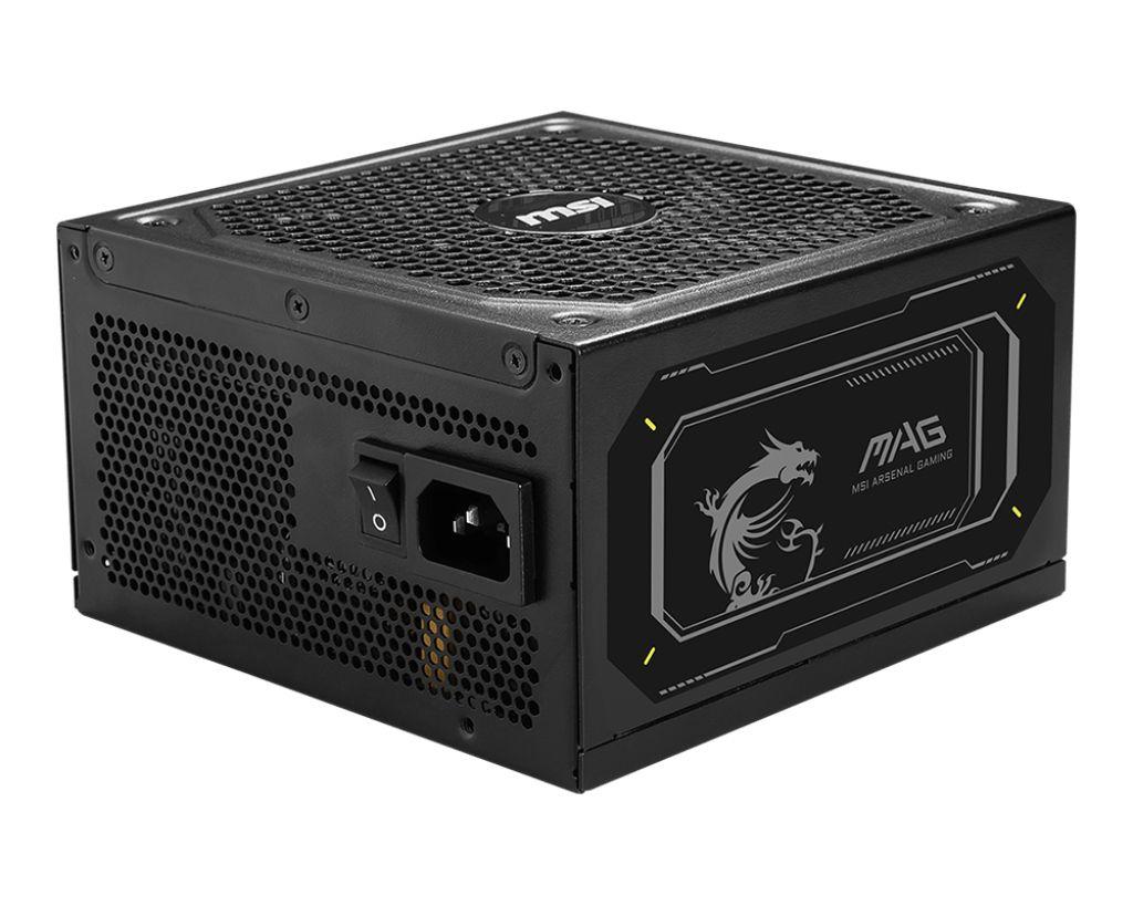 Fonte de Alimentação MSI MAG A1000GL PCIE5 II (ATX - 1000 W - 80 PLUS Gold - Preto)