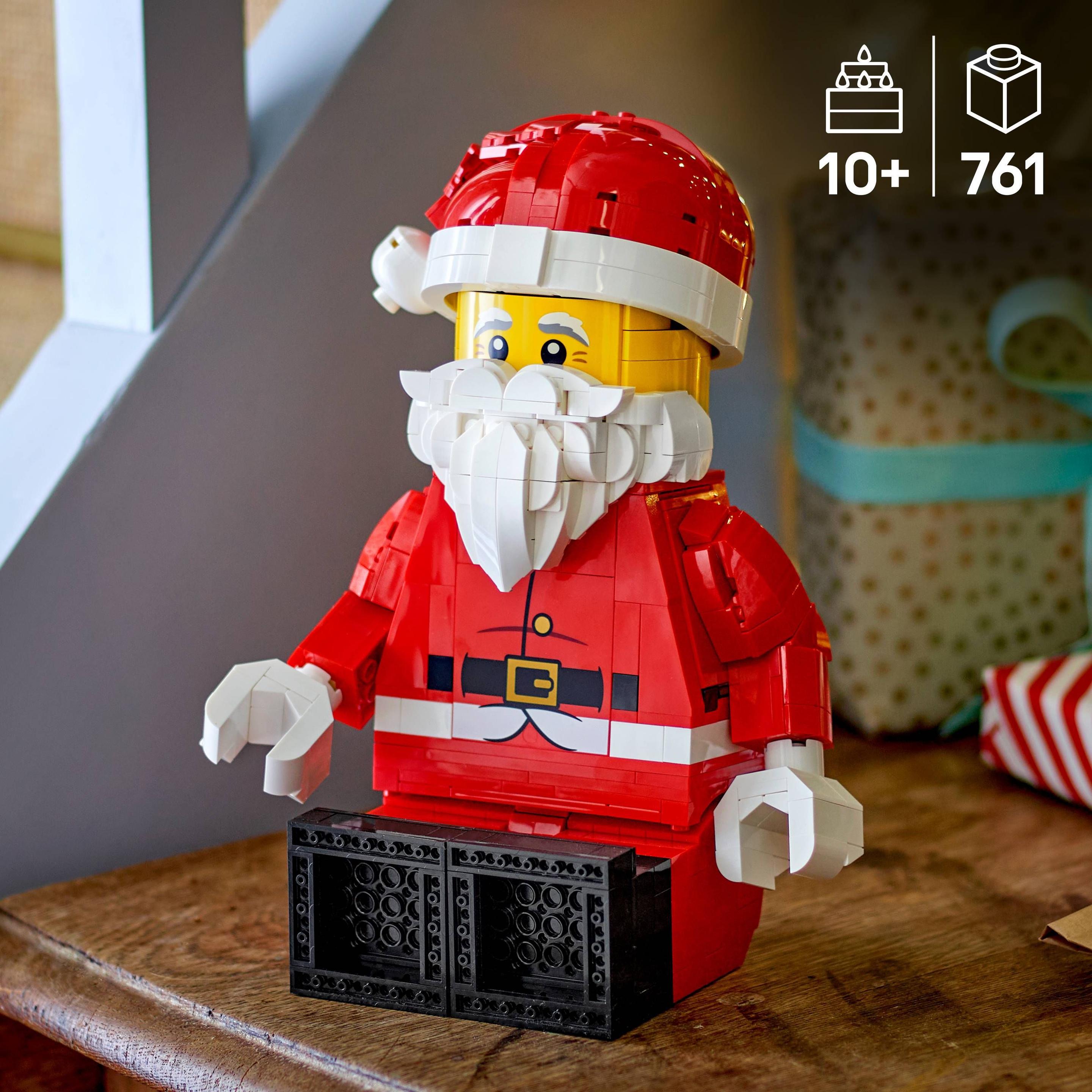 LEGO 40820 Seasonal Minifigura de Pai Natal em Tamanho Aumentado (10+ anos - 761 peças), miniatura 5
