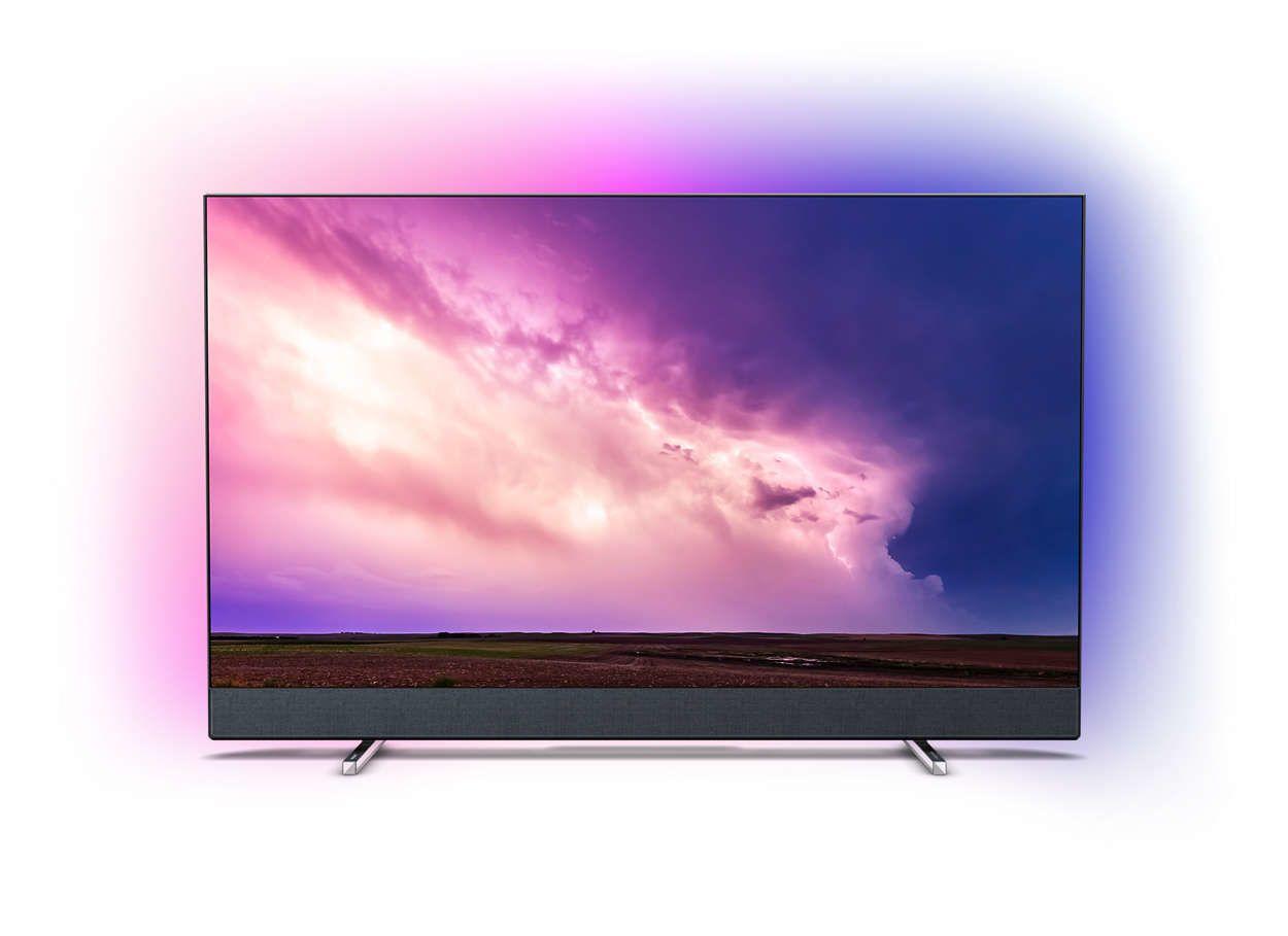 Televisão PHILIPS TV 55PUS8804/12 (55" - 4K Ultra HD - Ambilight - Preto)