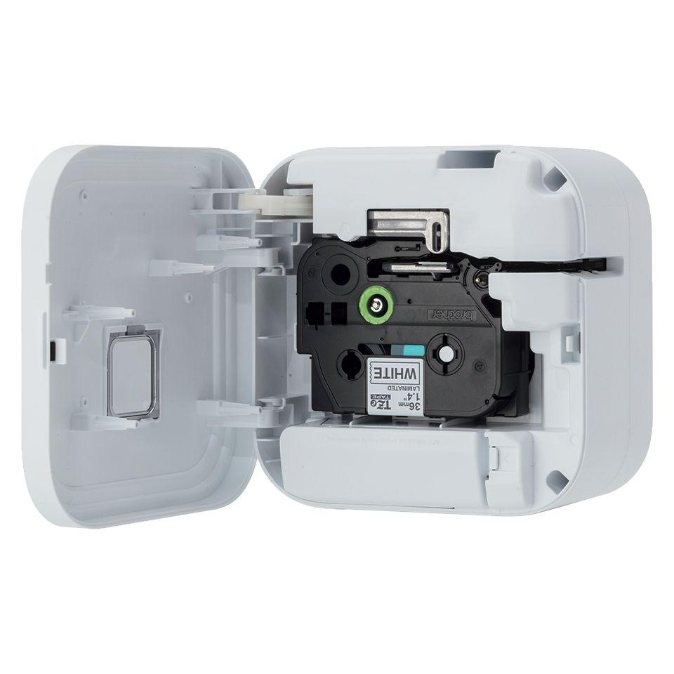Rotuladora Eletrónica BROTHER PT-P910BT (USB - Android e iOS - Com fios e sem fios - Branco) — miniatura 3