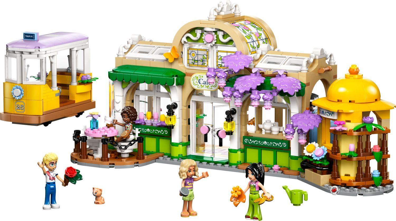 LEGO 42671 Friends Café das Plantas e Loja de Flores (9+ anos - 1138 peças)