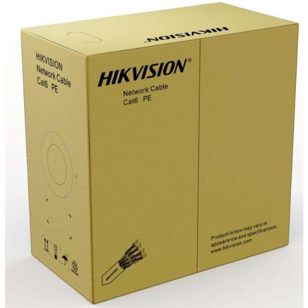 Cabo de Rede HIKVISION DS-1LN6OUSPE (305 m - Cat6 - Preto), miniatura 2