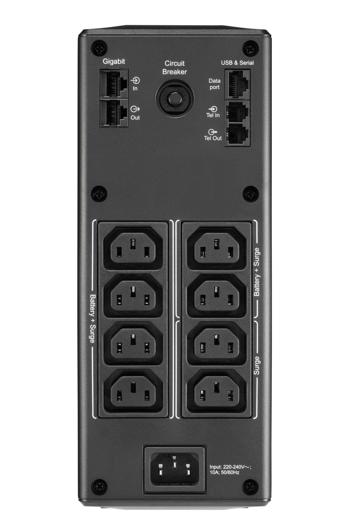 UPS Line-Interactive APC BR1600MI (Cabo USB - Preto) — miniatura 2