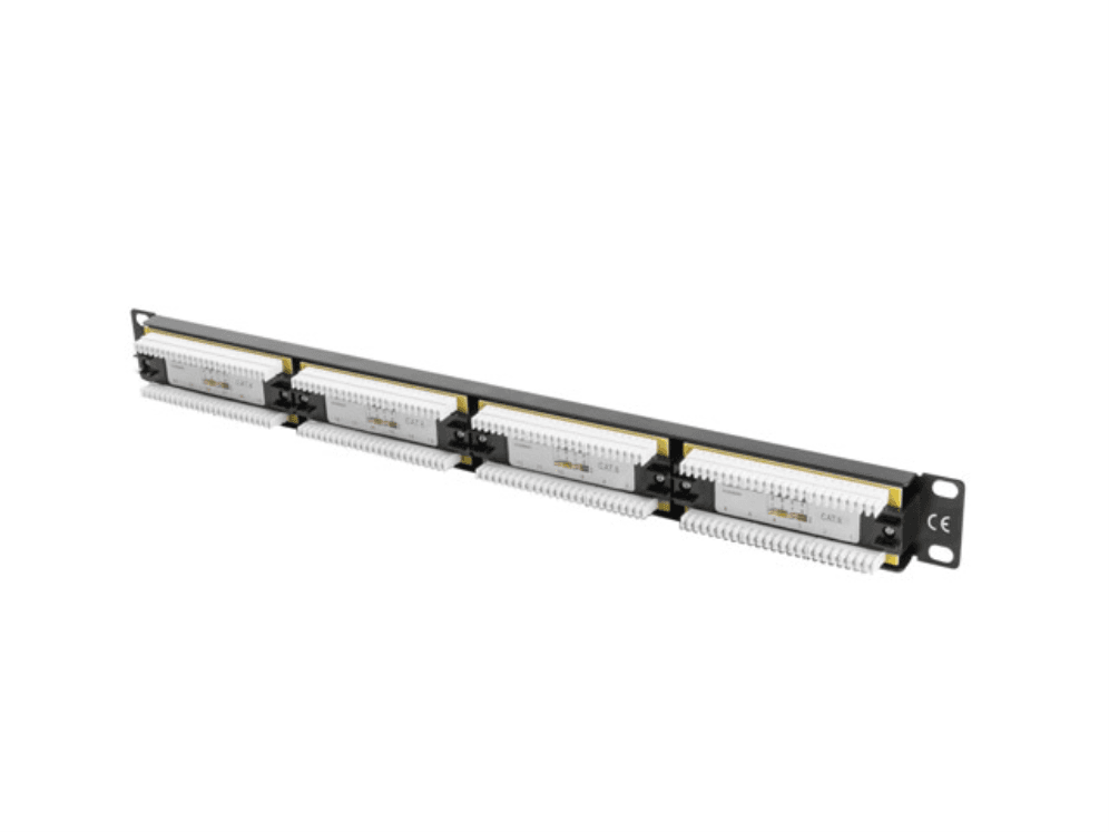 Painel de Ligações LANBERG PPU6-1024-B (Preto)