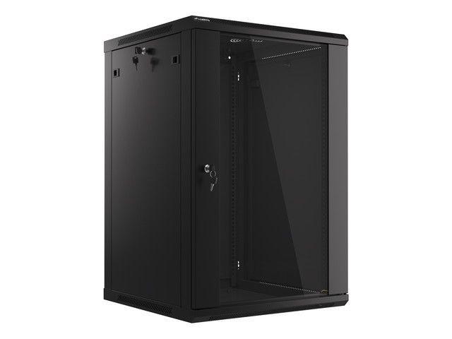 Armário Rack de Chão LANBERG FF01-6618-23B (19" - 18U - 600 x 600 mm - Preto), miniatura 2