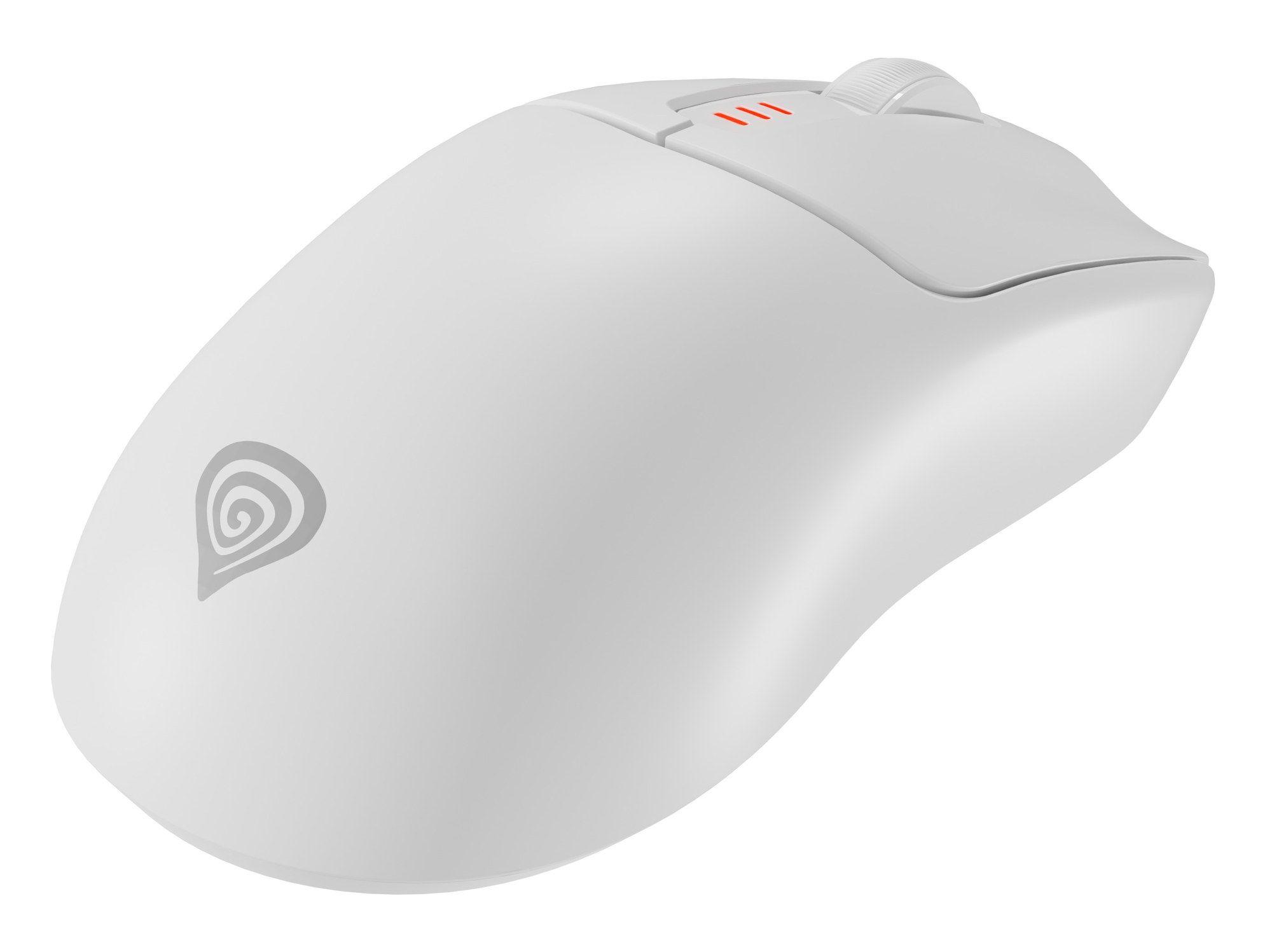 Rato GENESIS Zircon 500 (Mão direita - 10000 DPI - Ótico - Branco), miniatura 10
