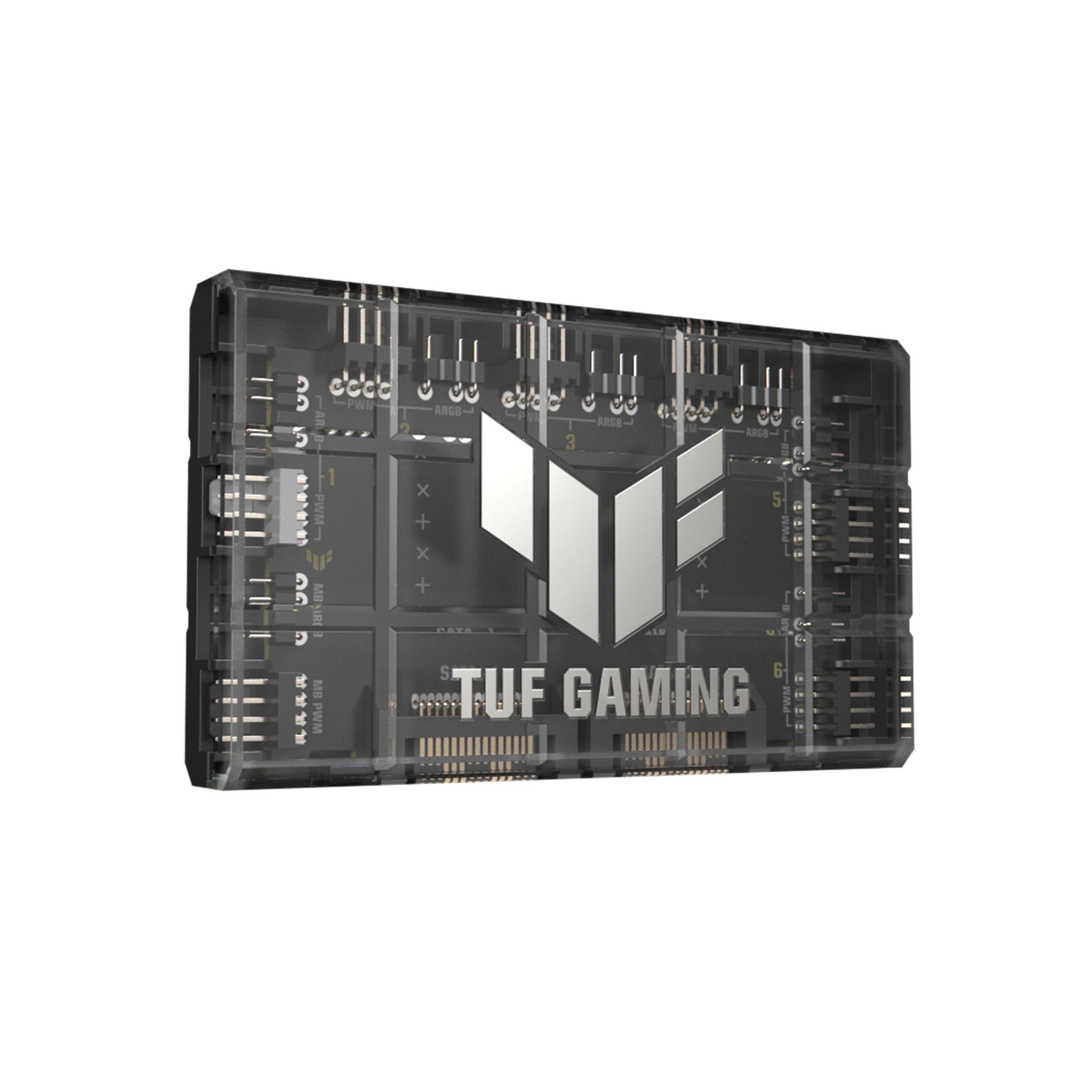 Controlador de Ventoinhas ASUS TUF Gaming ARGB PWM Fan Hub (Preto), miniatura 2