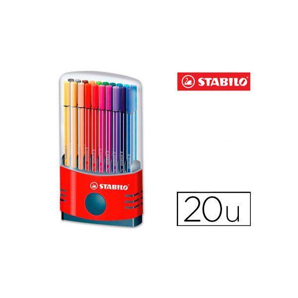 Marcadores de Fibra STABILO Pen 68 (Multicor), miniatura 2