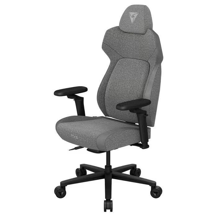 Cadeira Gaming Ergonómica THUNDERX3 CORE 360 Loft Air (125 kg - 46 a 54 cm - Até 125° - Cinza Claro)