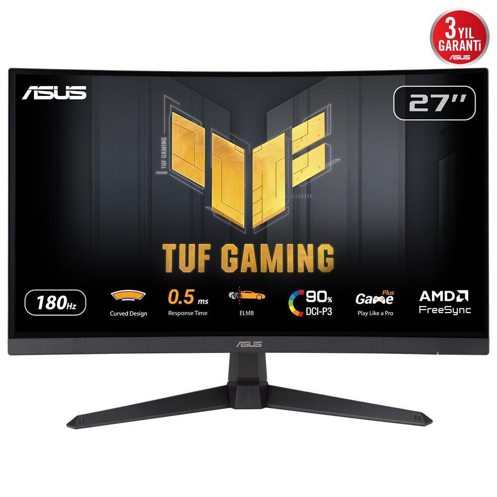 Monitor ASUS TUF Gaming VG27WQ3B (27" - Fast VA - 180 Hz - Preto)