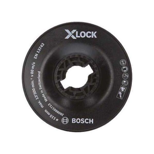 Prato de Apoio para Rebarbadora BOSCH 2608601713 (Preto)