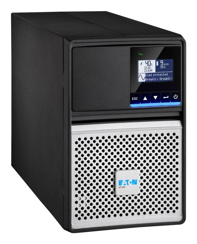 UPS EATON 5P850IG2 (USB - Preto e Prateado) — miniatura 2