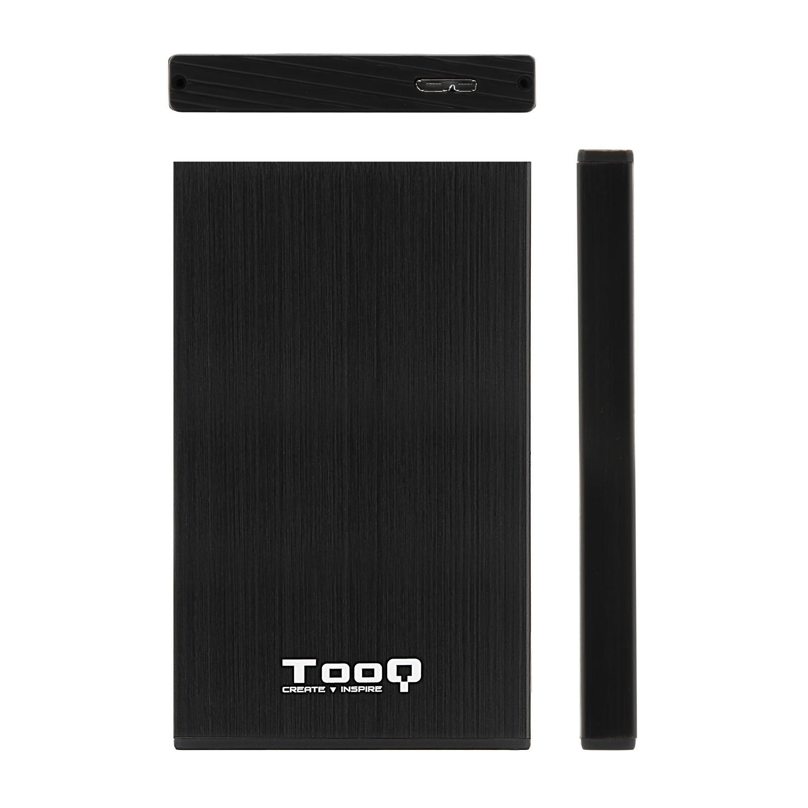 Caixa Externa para HDD/SSD TOOQ TQE-2527B (3 TB - 2,5" - USB 3.0 - Preto) — miniatura 3