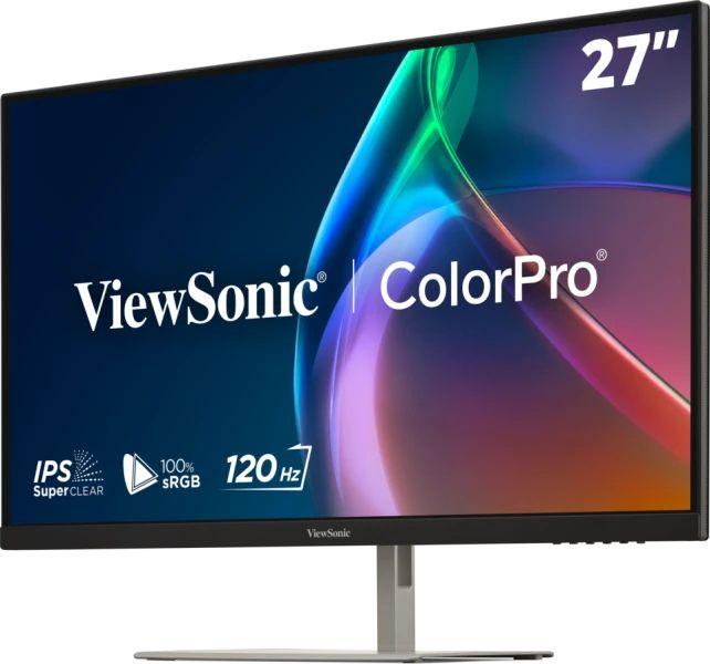 Monitor VIEWSONIC VP2766-2K (27" - IPS - 120 Hz - Prateado e Preto) — miniatura 4