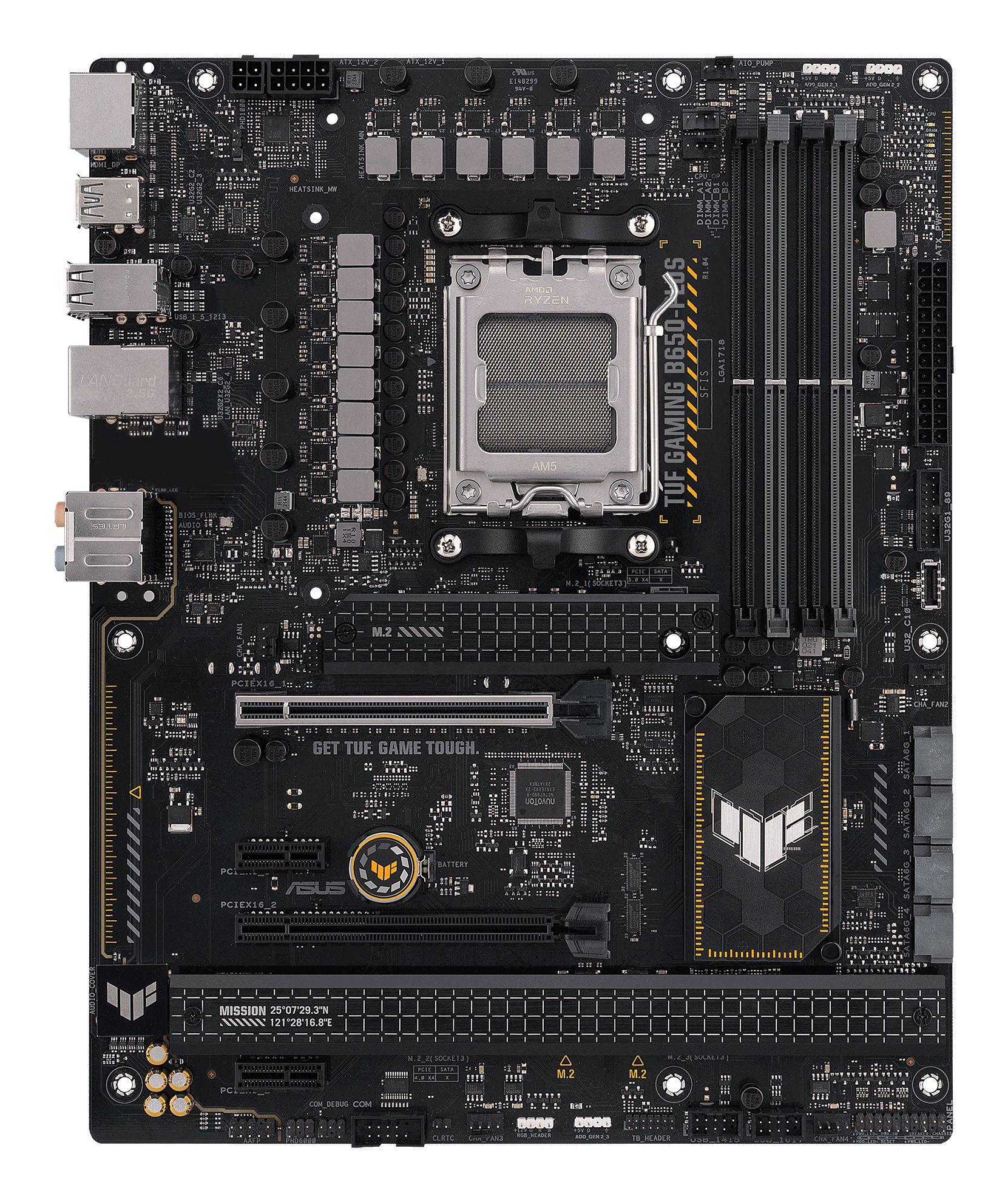 Motherboard ASUS TUF GAMING B650-PLUS (AM5 - AMD Ryzen 7000 Series - ATX), miniatura 2