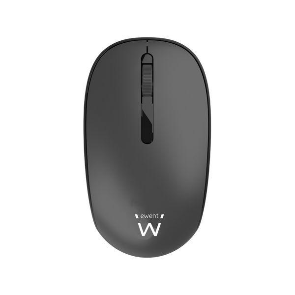 Rato EWENT EW3206 (Ambidestro - 1000 DPI - Ótico - Cinzento Escuro) — miniatura 2