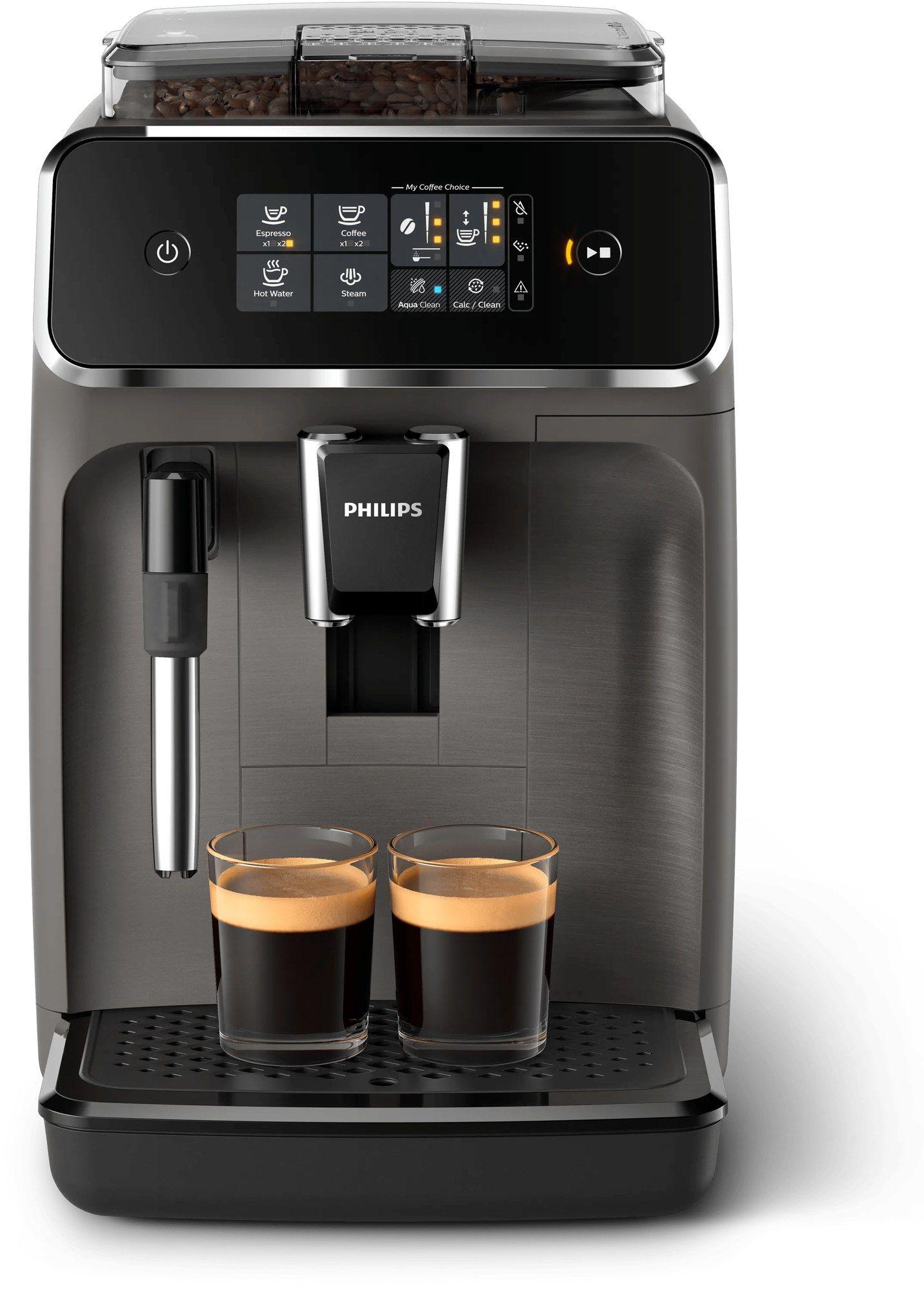 Máquina de Café Expresso Automática PHILIPS EP1224/00 (Grãos de café - 1500 W - 15 bar - Cinzento) — miniatura 2