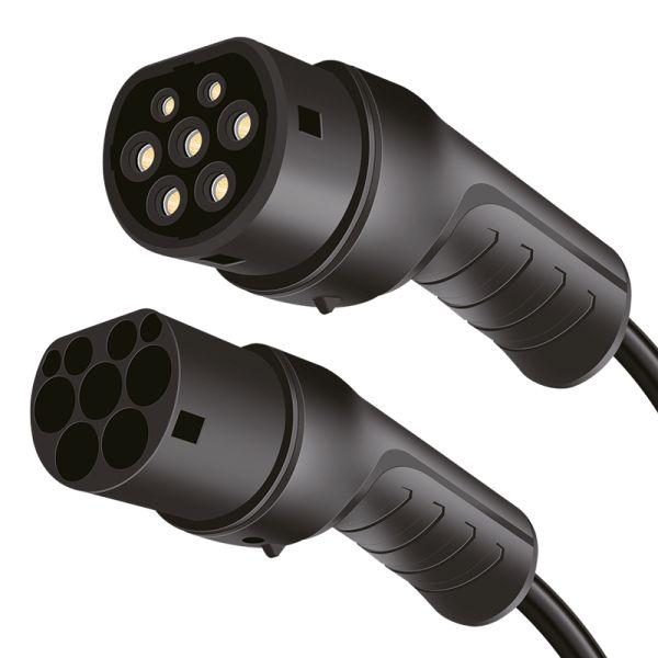 Cabo de Carregamento para Veículos Elétricos LOGILINK EVC0125 (Preto) — miniatura 2