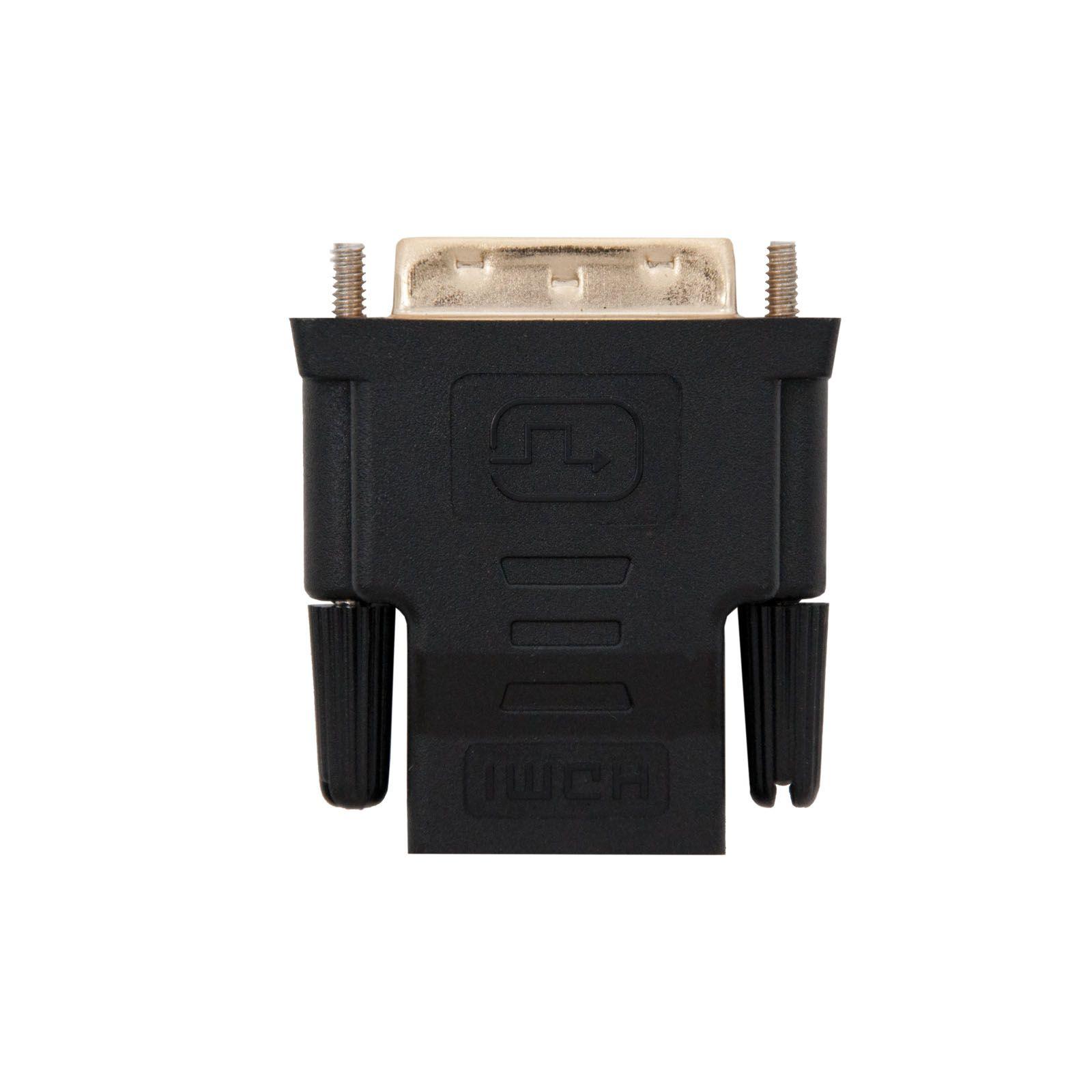Adaptador DVI para HDMI NANOCABLE 10.15.0700 (DVI 24+1 - HDMI Tipo A - Preto)