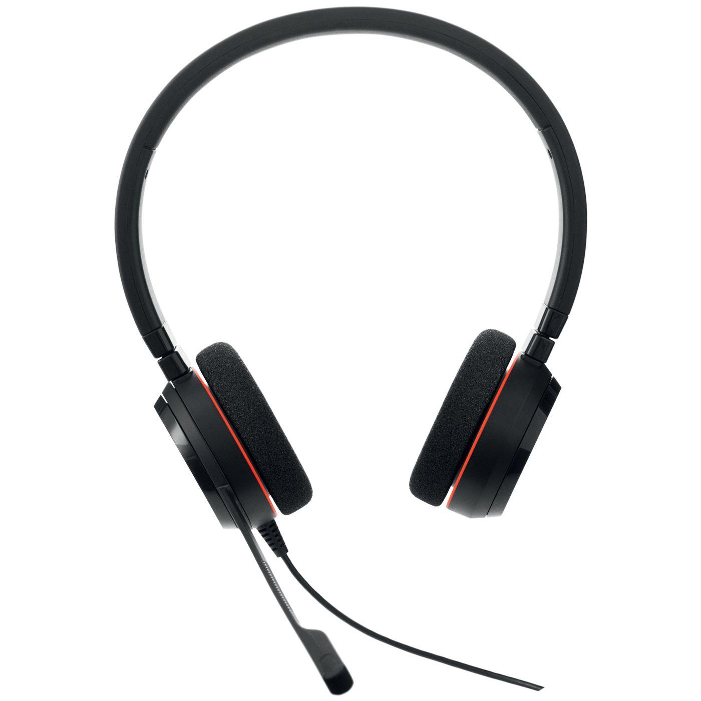 Headset JABRA Evolve 20 MS Stereo (Binaural - Com fios - Supra-aural - Preto) — miniatura 2