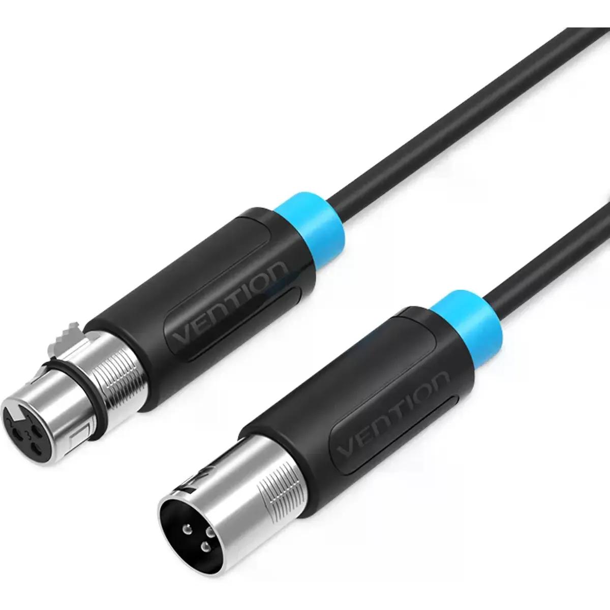 Cabo de Microfone VENTION BBFBH (Preto) — miniatura 2