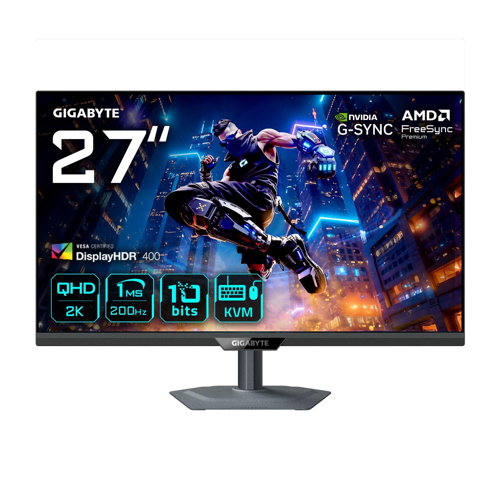 Monitor GIGABYTE M27Q2 EK (27" - SS-IPS - 200 Hz - Preto)
