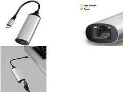 Adaptador USB-C para RJ45 LOGILINK UA0456 (USB 3.2 Gen 1 - 5 Gbps)