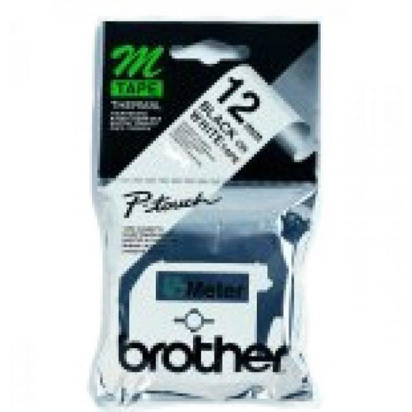 Fita de Impressão BROTHER M-K231BZ (Preto sobre Branco), miniatura 3