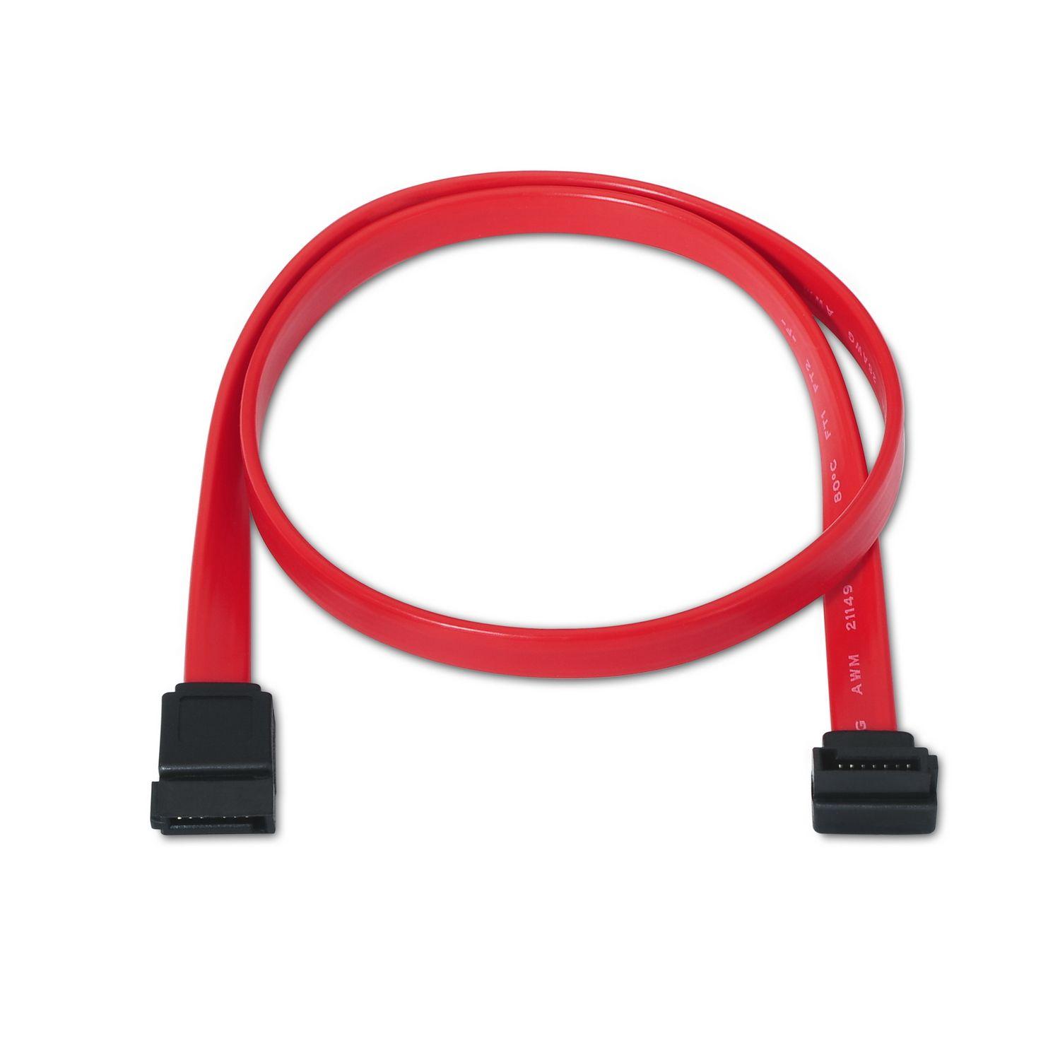 Cabo SATA AISENS A130-0155 (0,5 m - SATA 7-pin - Preto e Vermelho) — miniatura 2