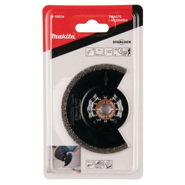 Lâmina de Serra Segmentada Diamantada MAKITA TMA070 (Diamante - 85 mm), miniatura 3