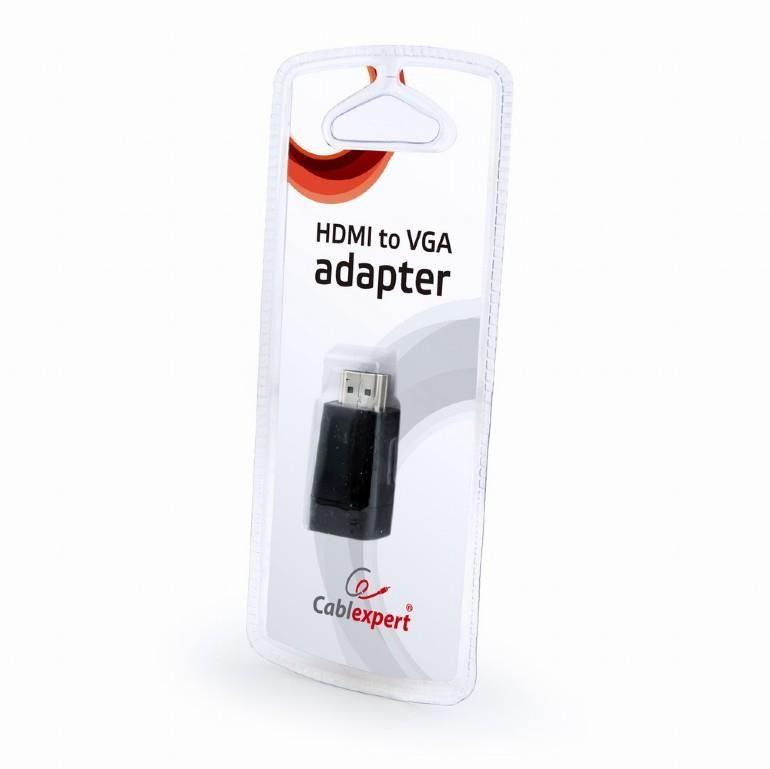 Adaptador GEMBIRD AB-HDMI-VGA-001 (Preto)
