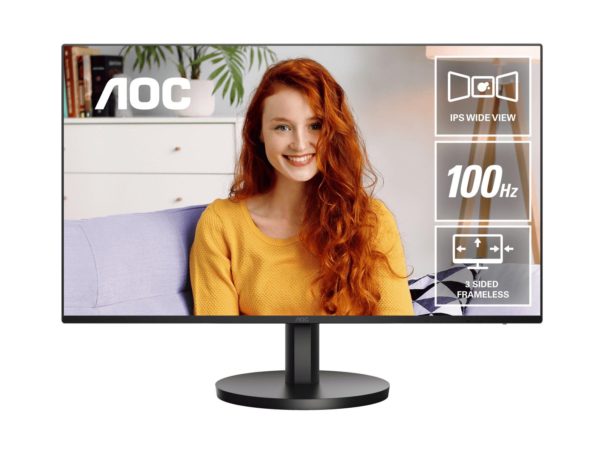 Monitor AOC 24B3HA2/75 (23,8" - IPS - 120 Hz - Preto)