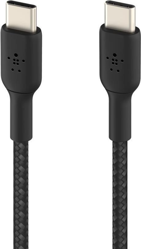 Cabo USB-C para USB-C BELKIN BoostCharge CAB004BT0MBK (0,15 m - USB C - Preto)