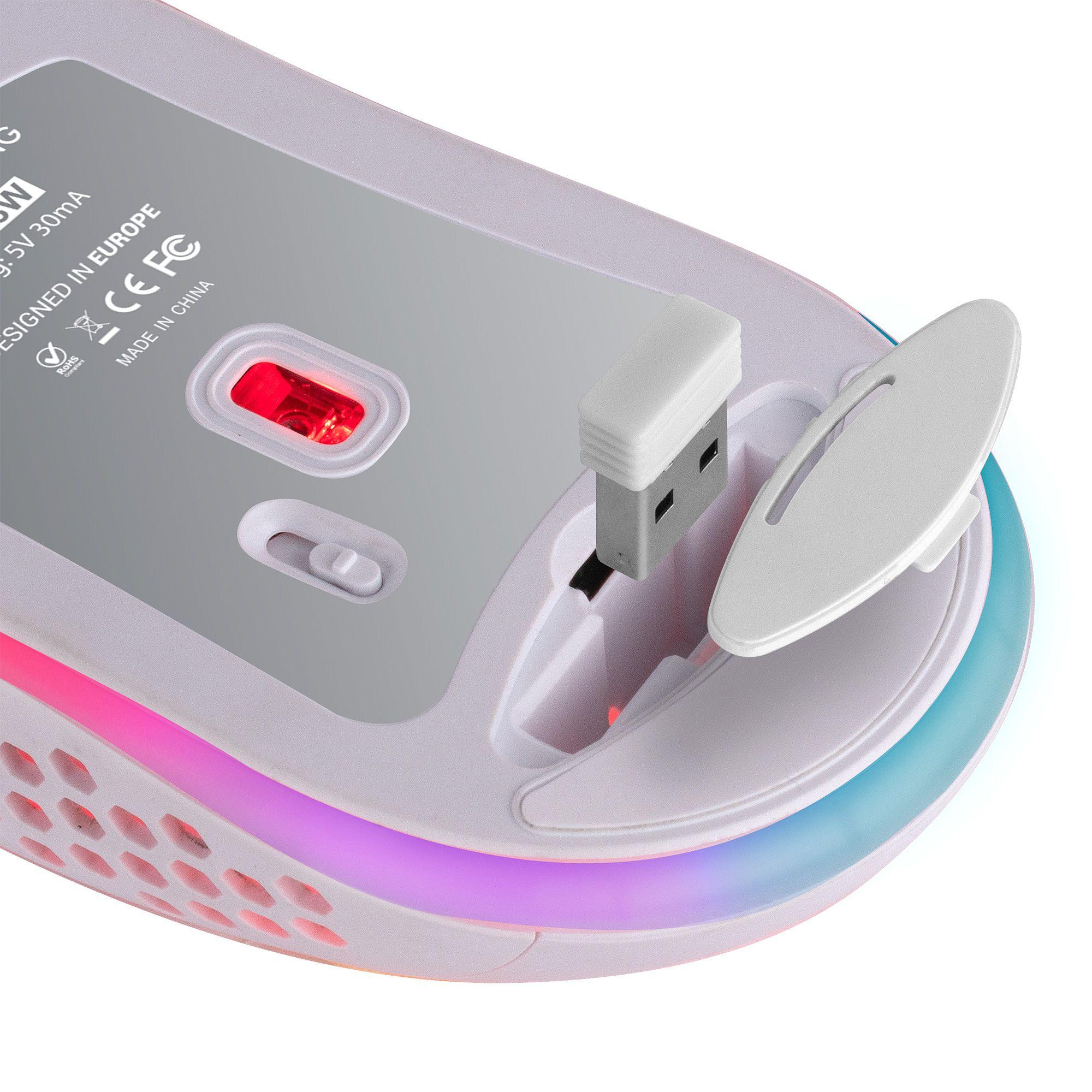 Rato Gaming MARS GAMING MMW3 (Mão direita - 3200 DPI - Ótico - Branco), miniatura 5