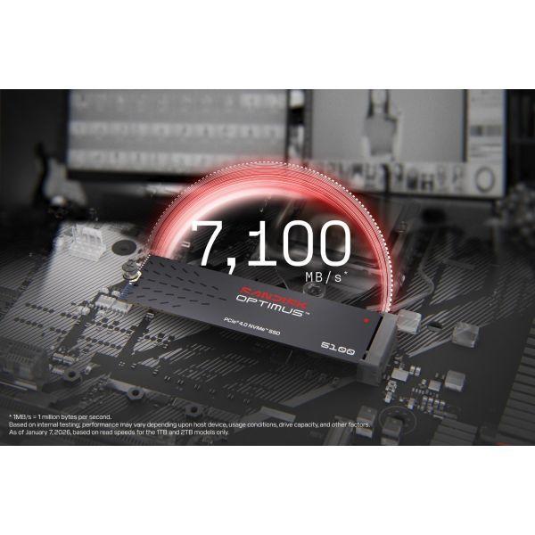 SSD SANDISK Optimus 5100 (2 TB - M.2 2280 - PCI Express 4.0 NVMe) — miniatura 5