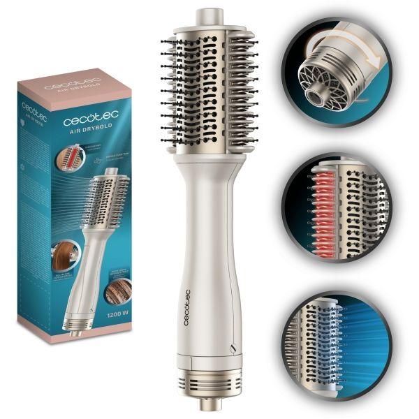 Escova de Ar Quente CECOTEC Air DryBold (Queratina de cerâmica - Branco)