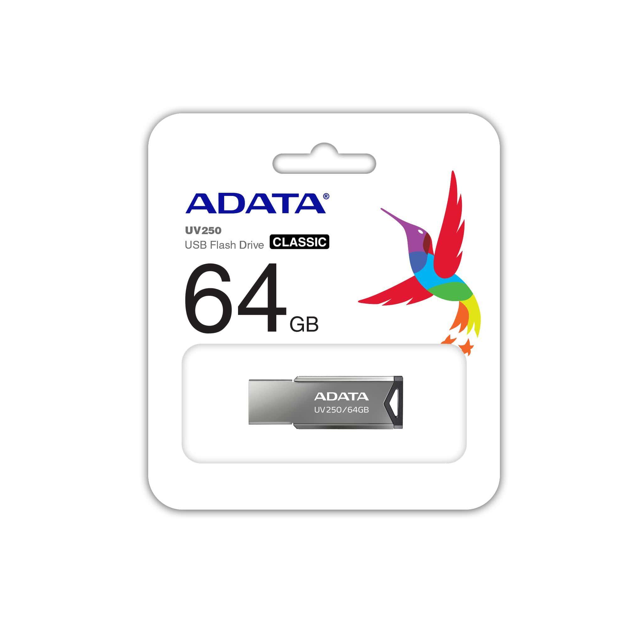 Pen USB ADATA UV250 (USB 2.0 - Prateado), miniatura 4