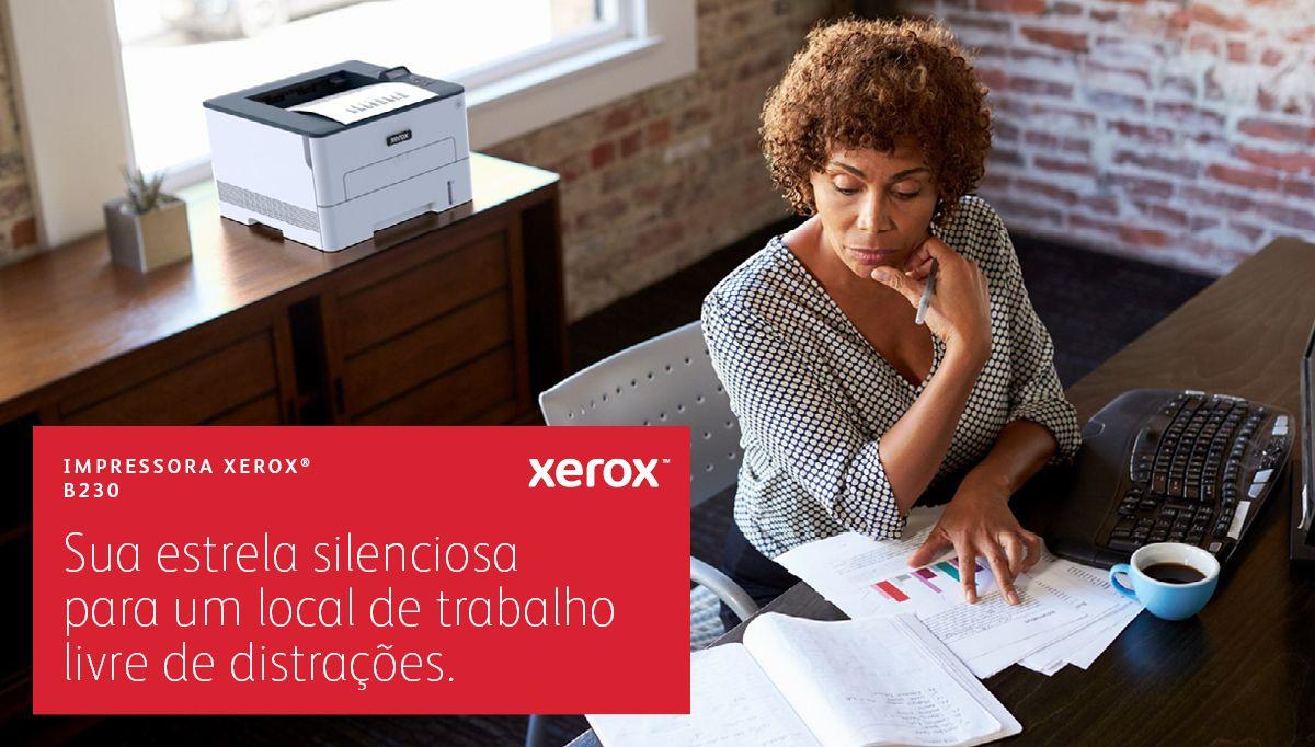 Impressora Laser Monocromática XEROX B230V_DNI (A4 - 251 folhas - Com Fios - Azul e Branco) — miniatura 8