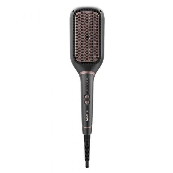 Escova Alisadora CECOTEC Bamba InstantCare SquareBrush (Cerâmica - Cinzento e Bronze) — miniatura 2