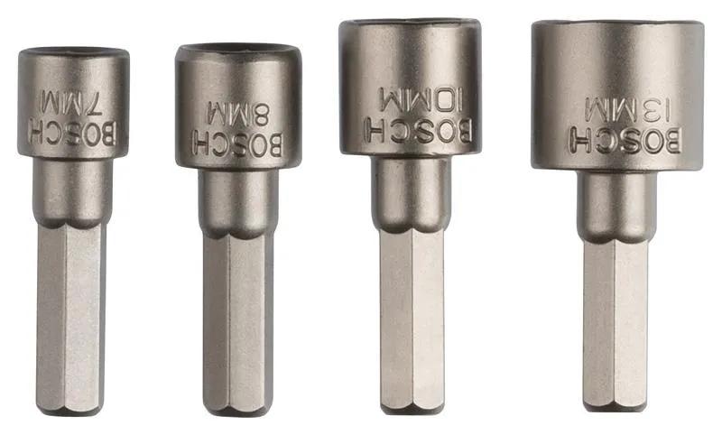 Conjunto de Chaves de Caixa BOSCH 2609255904 (4 peças - Encaixe 1/4") — miniatura 2