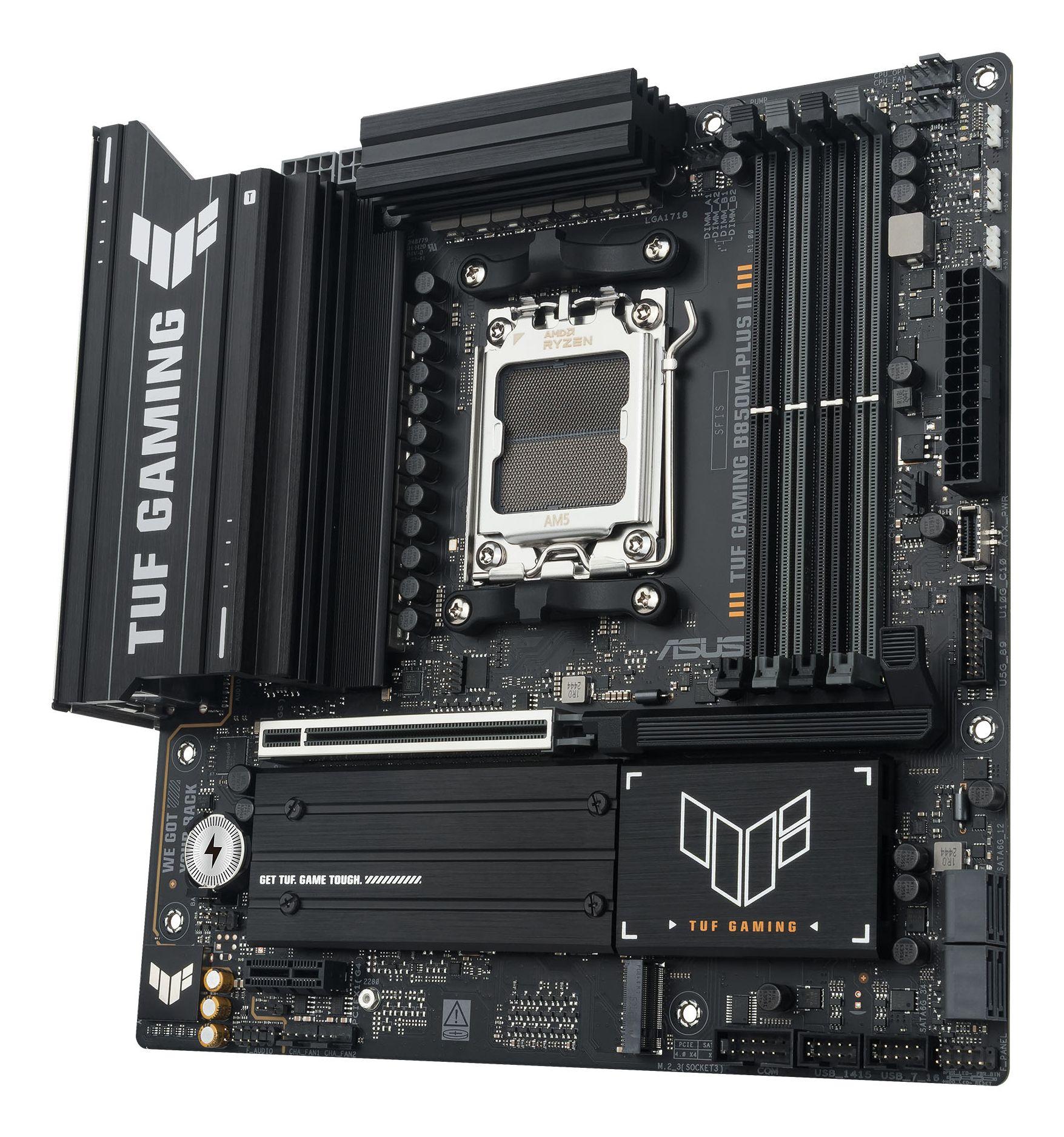 Motherboard ASUS TUF GAMING B850M-PLUS II (AM5 - micro ATX - Duplo canal), miniatura 4